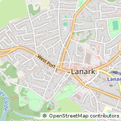 Map of Lanarkshire