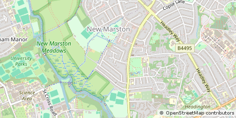 Map of Oxford
