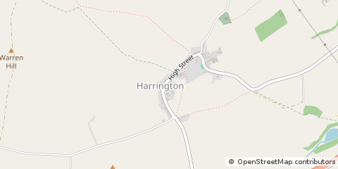 Map of Northampton, Merseyside