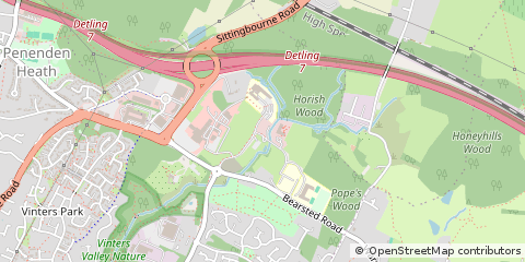 Map of Maidstone