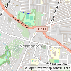 Map of Derby, Derbyshire