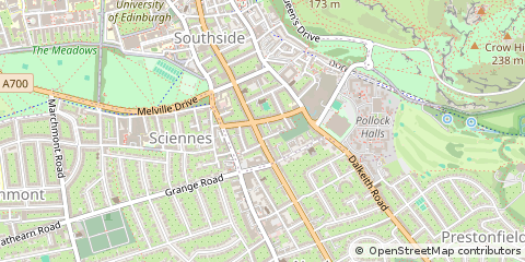 Map of Edinburgh