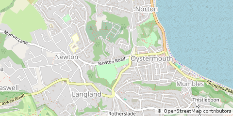 Map of Swansea