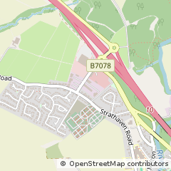 Map of Lanark, South Lanarkshire