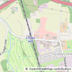Map of Enfield, Middlesex