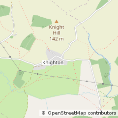 Map of Sherborne, Dorset
