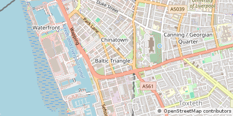 Map of Liverpool