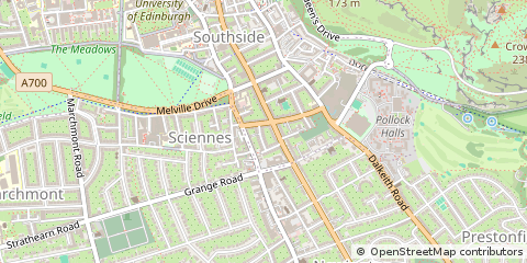 Map of Edinburgh