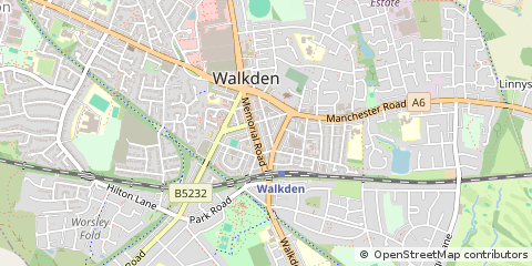 Map of Manchester