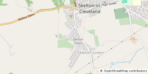 Map of Saltburn-by-the-SEA, Cleveland