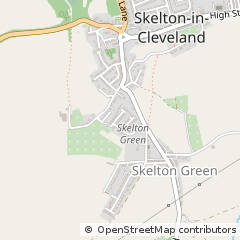 Map of Saltburn-by-the-SEA, Cleveland