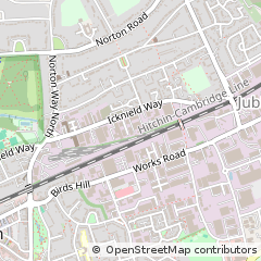 Map of Letchworth Garden City, Hertfordshire