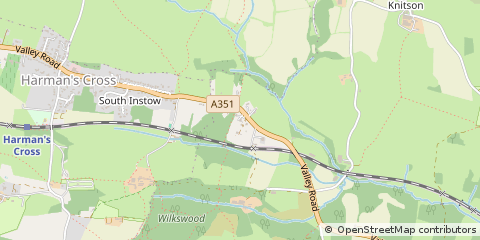Map of Swanage