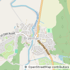 Map of Ballater, Aberdeenshire