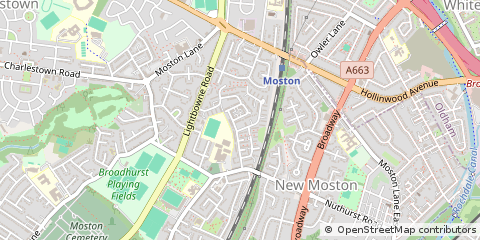 Map of Manchester