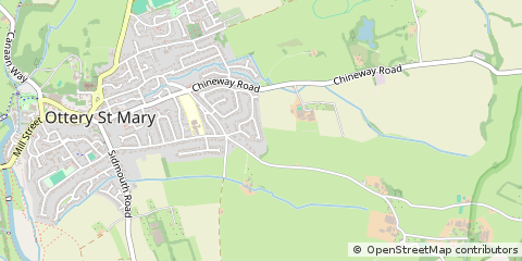 Map of Exeter, Devon