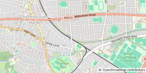 Map of Manchester