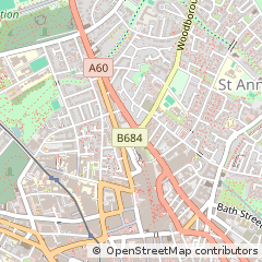 Map of Nottingham