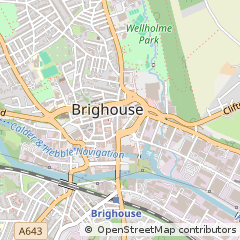 Map of Brighouse