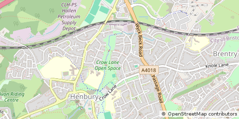 Map of Bristol, Avon