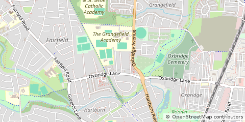 Map of Stockton-on-Tees