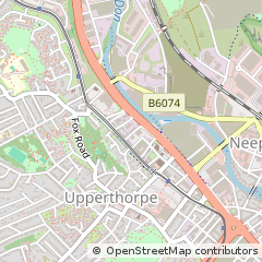 Map of Sheffield