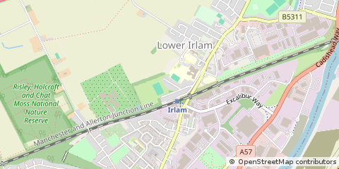 Map of Irlam