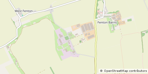 Map of East Lothian