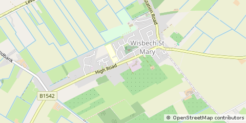 Map of Wisbech ST Mary, Wisbech