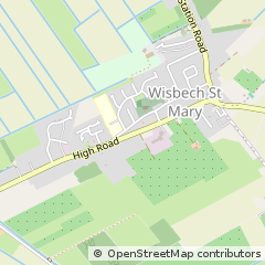 Map of Wisbech ST Mary, Wisbech