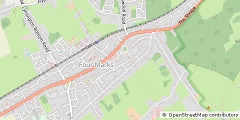 Map of Alton, Hampshire