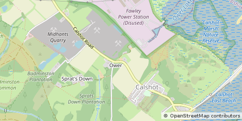 Map of Southampton, Hampshire