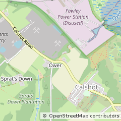 Map of Southampton, Hampshire