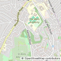 Map of Nottingham