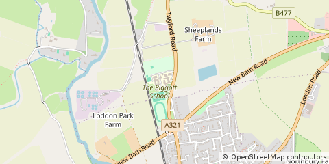 Map of Reading