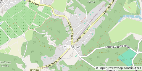 Map of Liss, Hampshire