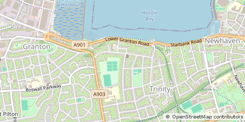 Map of Edinburgh