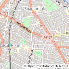 Map of Birmingham
