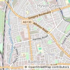 Map of Nottingham