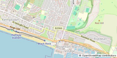 Map of Brighton