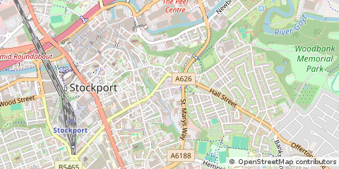 Map of Manchester