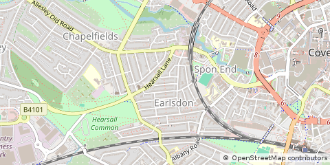 Map of Coventry