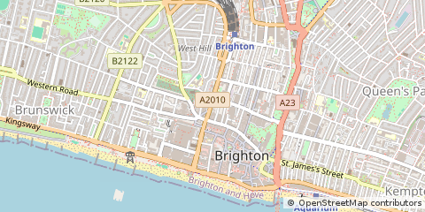 Map of Brighton