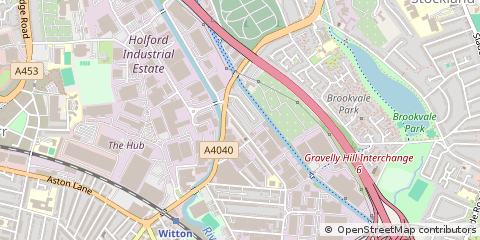 Map of Birmingham