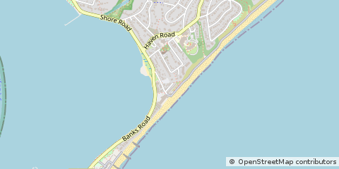 Map of Poole, Dorset