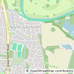 Map of Newcastle Upon Tyne
