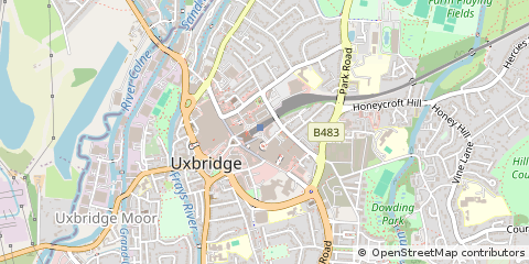 Map of Ickenham