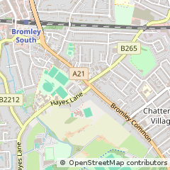 Map of Bromley