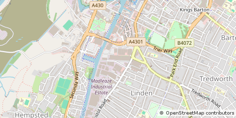 Map of Gloucester