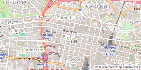 Map of Glasgow